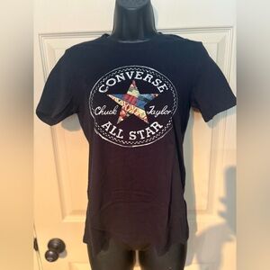 Converse Classic Fit Black T-Shirt